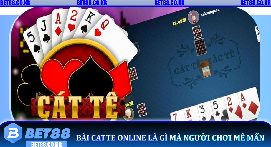 Bài Catte Online là gì mà người chơi mê mẩn